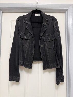 Bella Dahl Cropped Jean Jacket size medium
